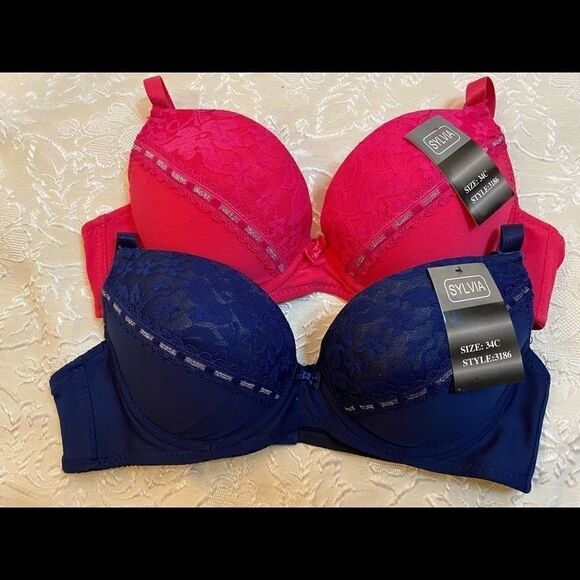 Sylvia push up underwire Padded Fashion Bra 34C - Picture 4 of 11